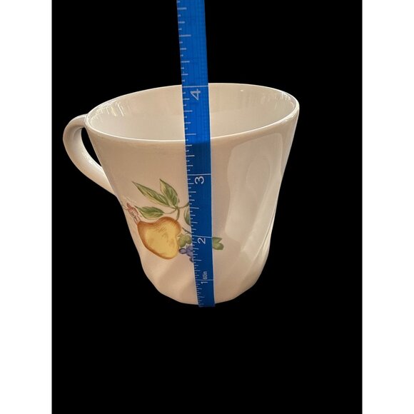 Corelle Coordinates Stoneware Cup & Saucer Set Of 8- 4 Each Chutney Swirl Design - Picture 9 of 9